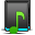 Music Folder Alt Black Icon 32x32 png
